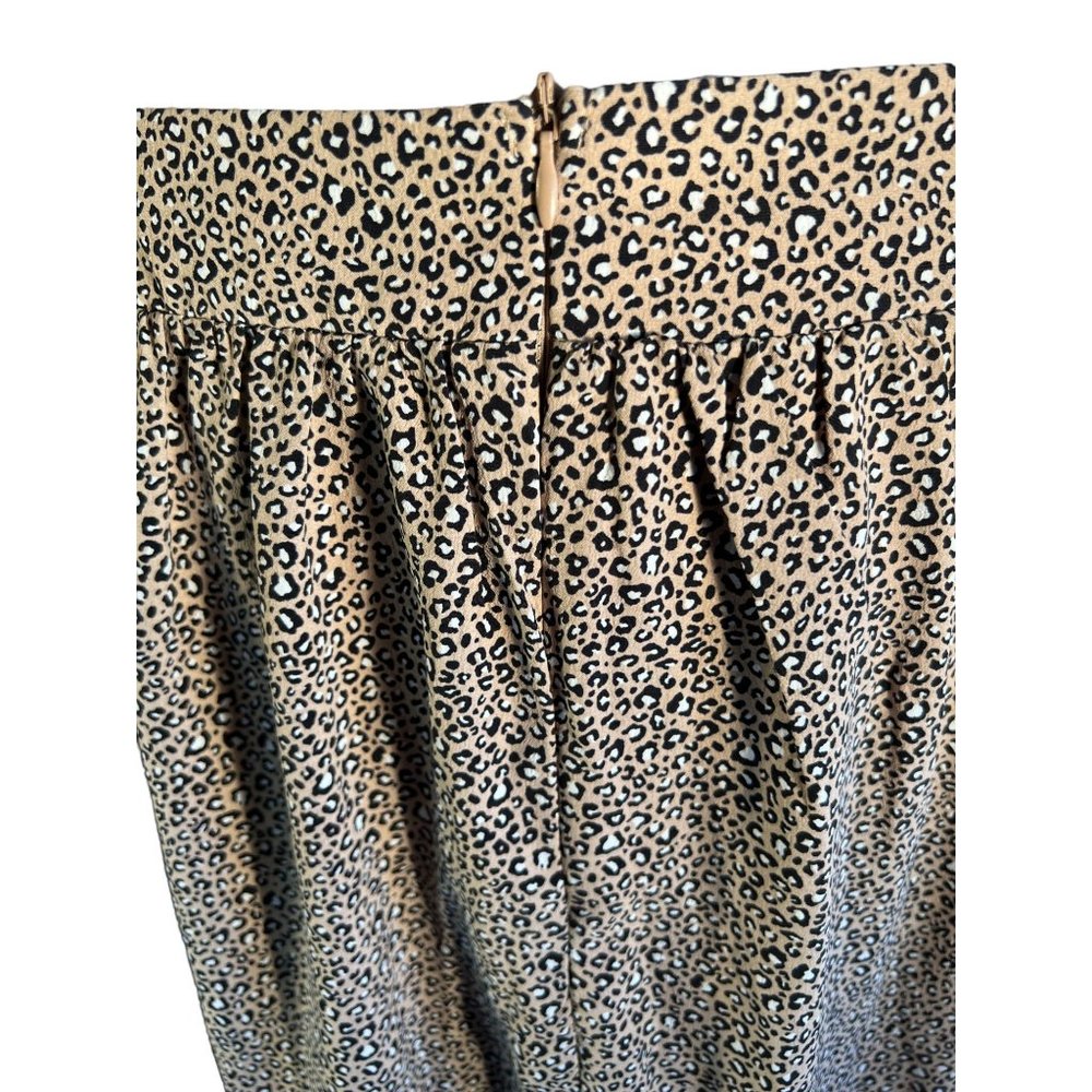 Altard State Skirt Womens Large Animal Print Ruffle Flirty - Picture 6 of 9